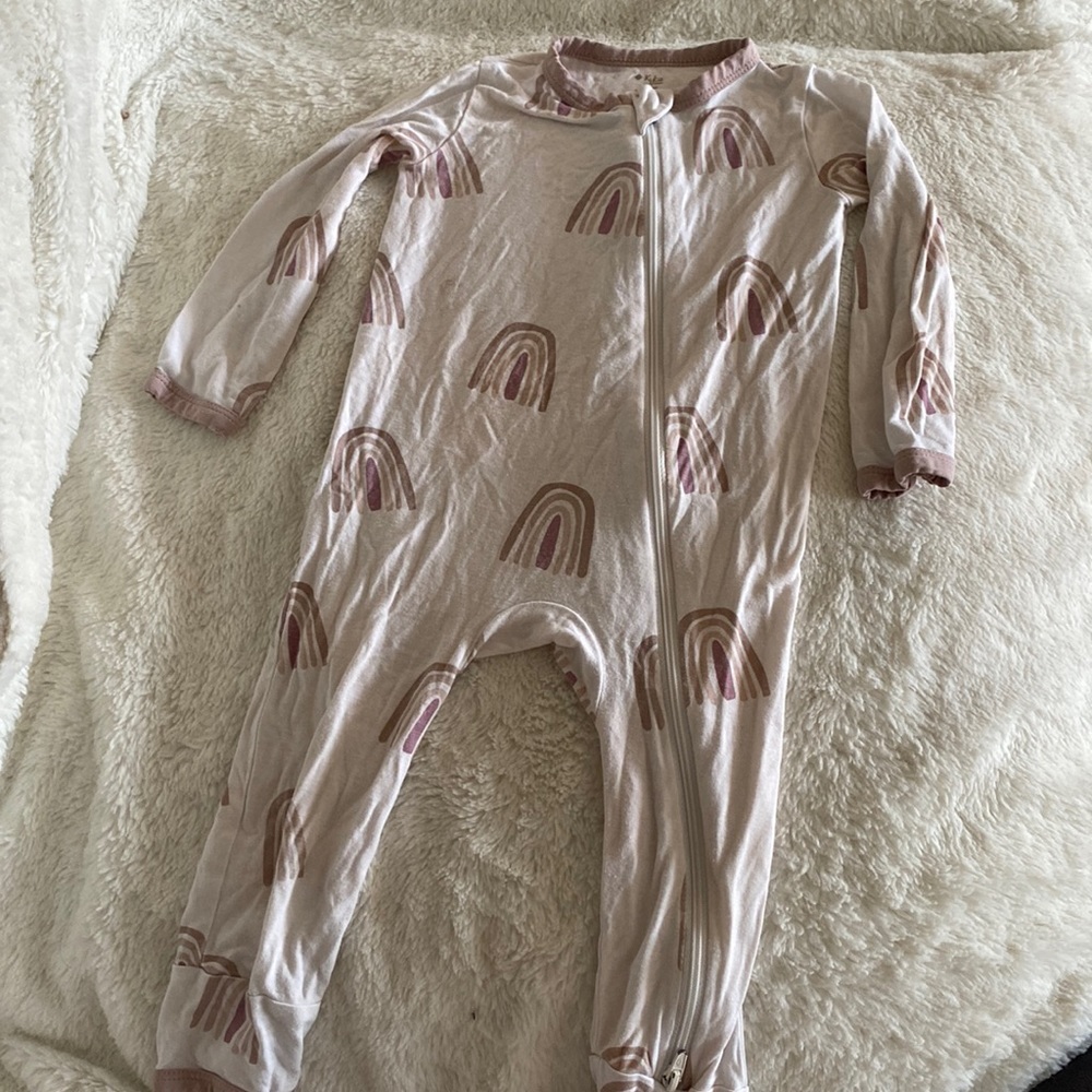 Kyte Baby Sunset Rainbow Romper